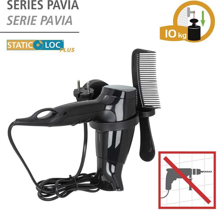 Produktbild Wenko Föhnhalter Static-Loc Plus Pavia