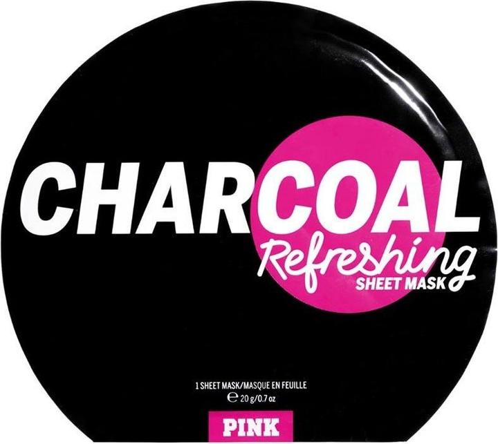 Victoria's Secret Pink - Charcoal Refreshing Sheet Mask - Masque facial 1.0ks (L)