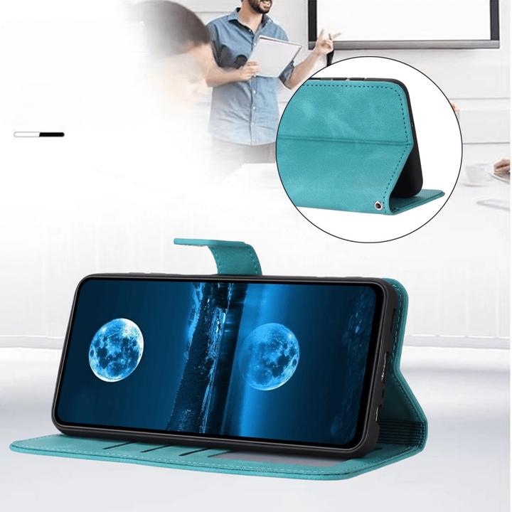 Produktbild Cover-Discount Galaxy A55 – Wildleder Look Etui im Vintage Design (Samsung Galaxy A55)