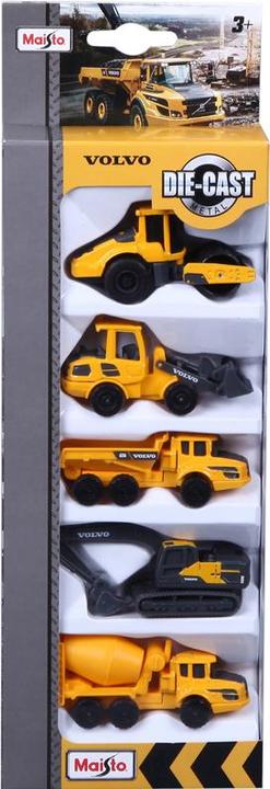 Actual product image Maisto Construction vehicles 5er set