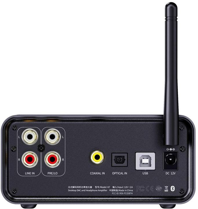 FiiO K7 BT (USB-DAC, Gain-Schalter, Bluetooth)