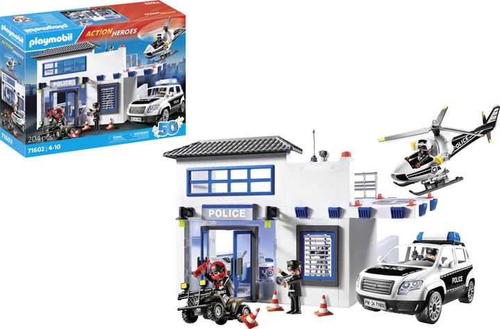 Actual product image Playmobil Police station (71602, Playmobil Action Heroes)