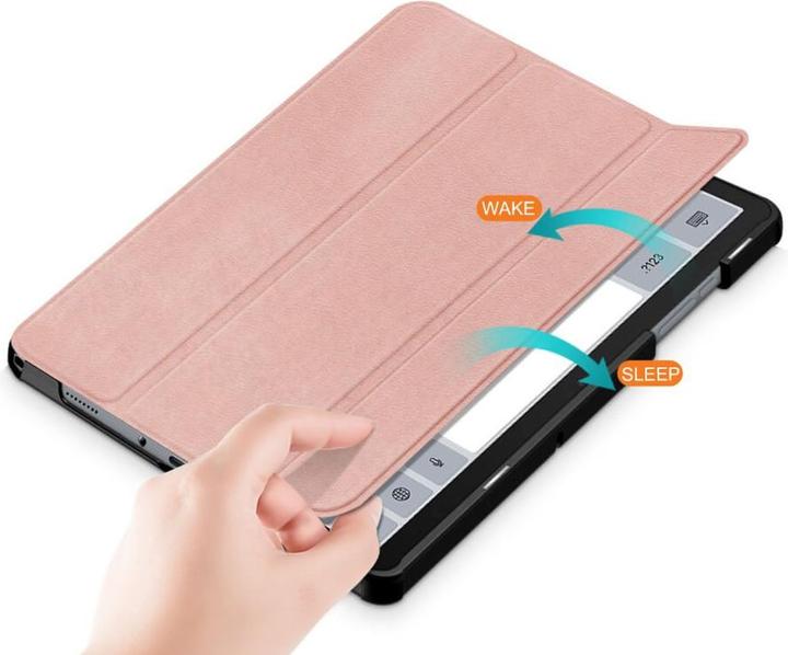 Image du produit Cover-Discount Galaxy Tab A9 - Étui Smart Tri-fold rose (Galaxy Tab A9)