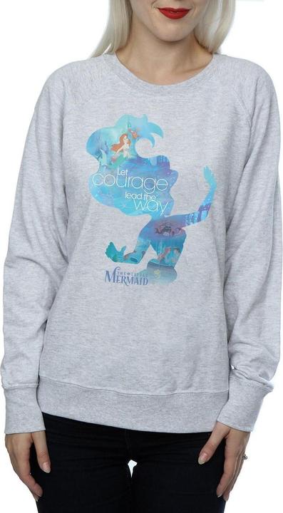 Immagine prodotto Disney Princess Ariel Filled Silhouette Felpa Donna (XXL)