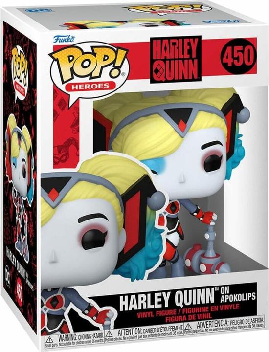 Produktbild Funko DC Comics: Harley Quinn Takeover POP! Heroes Vinyl Figur Harley with Bat 9 cm