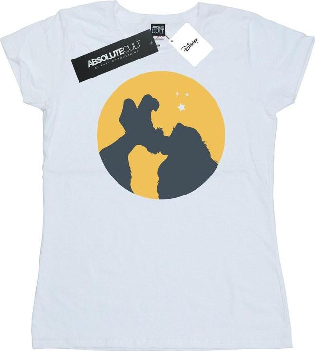 Produktbild Disney Lady And The Tramp Moonlight Kiss TShirt (M)