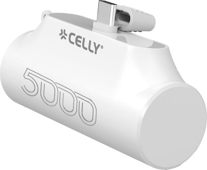 Actual product image Celly PowerBank Compact Usb-C 5000mAh (5000 mAh, 10.50 W)