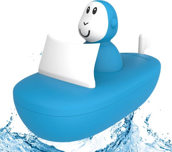 Actual product image Matchstick Monkey bath toys BATHTIME, 2 pcs, Blue color, 12 months +, MM-B-BSG-002