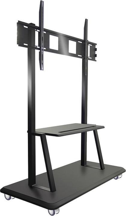 Actual product image Techly Trolley - for flat screen - Black (55"-120") (120", 150 kg)