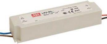 Actual product image MeanWell SINGLE OUTPUT LED POWER SUPPLY 24V 2.5A