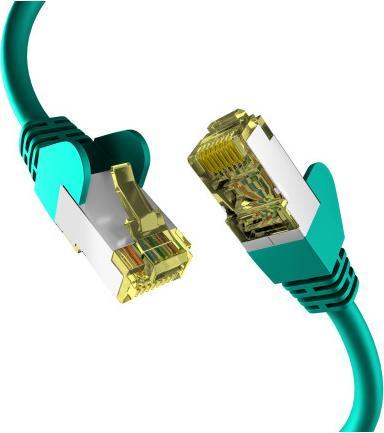 Actual product image M-Cab CAT6A GREEN 0.15M PATCH CORD (S/FTP, CAT6a, 0.15 m)