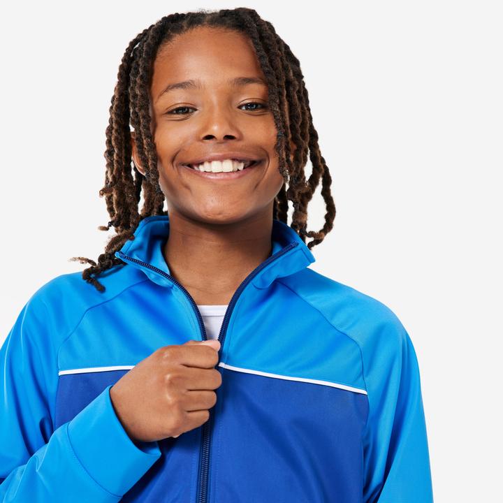 Actual product image Decathlon Tracksuit kids - blue/white (122)