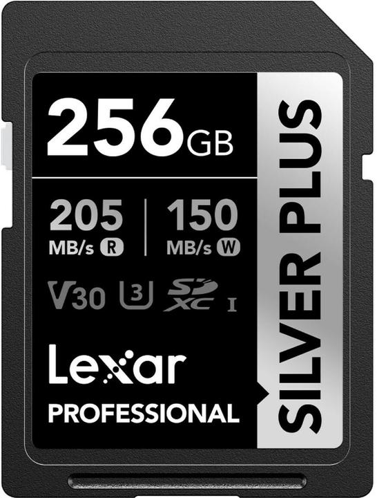 Immagine prodotto Lexar SILVER Plus UHS-I SDXC 256GB (256 GB, SDXC, U3, UHS-I)