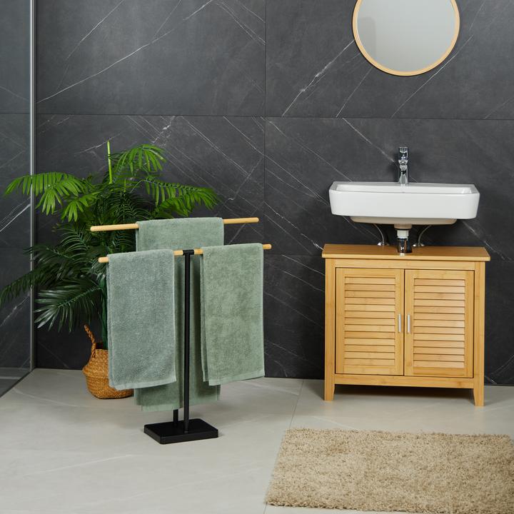 Actual product image Relaxdays Towel rail