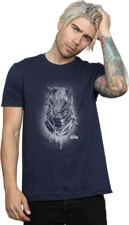 Immagine prodotto Maglietta Uomo Black Panther Spray Headshot (M)