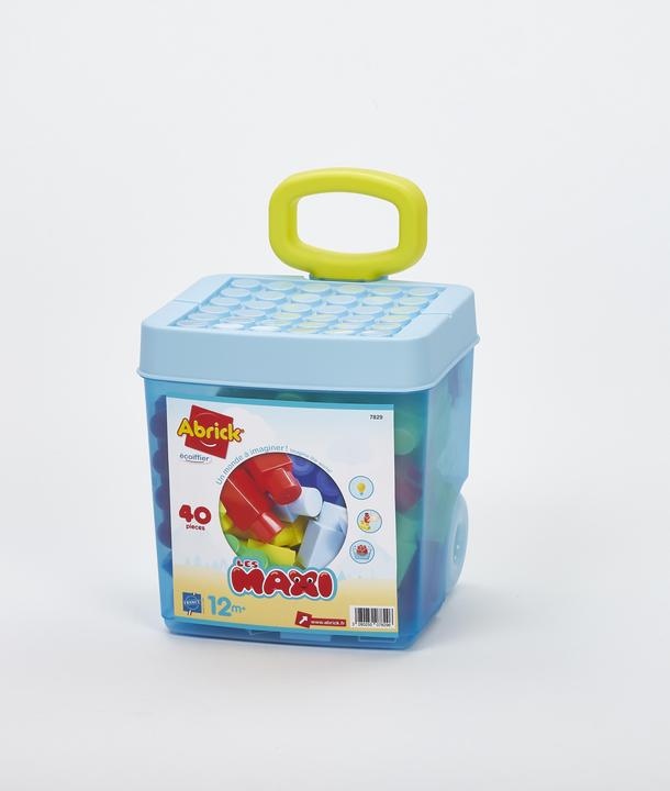 Produktbild Ecoiffier Abrick Set von Blocks in Blue Koffer auf Rädern (104000000000 l)