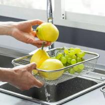 Immagine prodotto Quttin scolapiatti rettangolare in acciaio 37x27x7,4cm qu