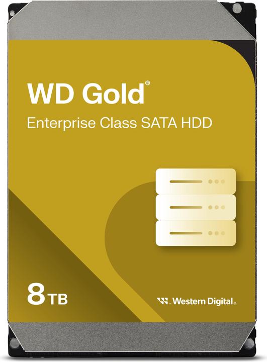 Image du produit WD Gold (8 To, 3.5", CMR)