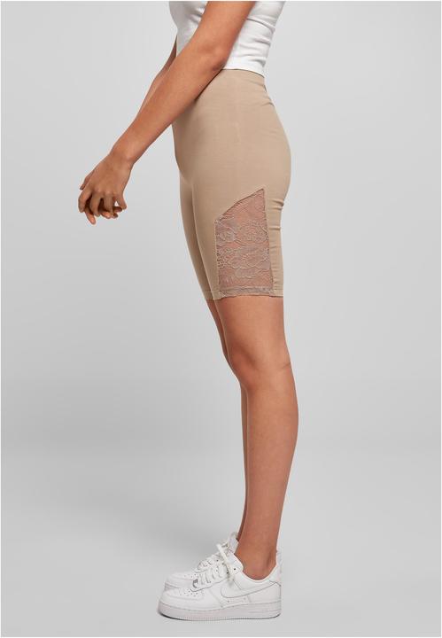 Immagine prodotto Urban Classics Pantaloncini da ciclista con inserto in pizzo a vita alta - 16956 (S)