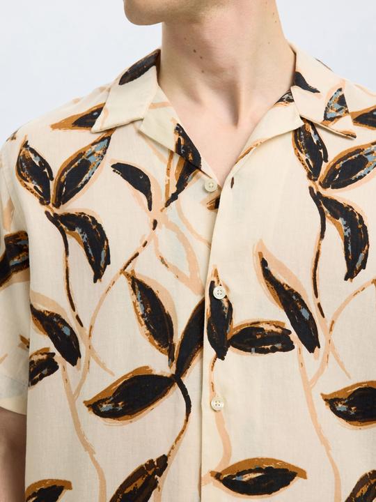 Produktbild Selected Homme Print Kurzarmhemd (S)