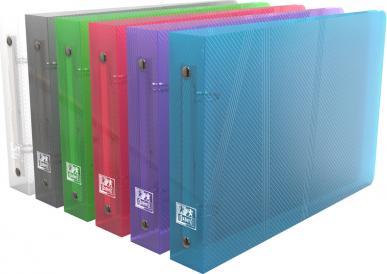 Actual product image Elba Ring binder Hawai landscape format, assorted colours, 2 ring tear mechanism, for DIN A5, made of (A5, 30 mm, 10 Piece)