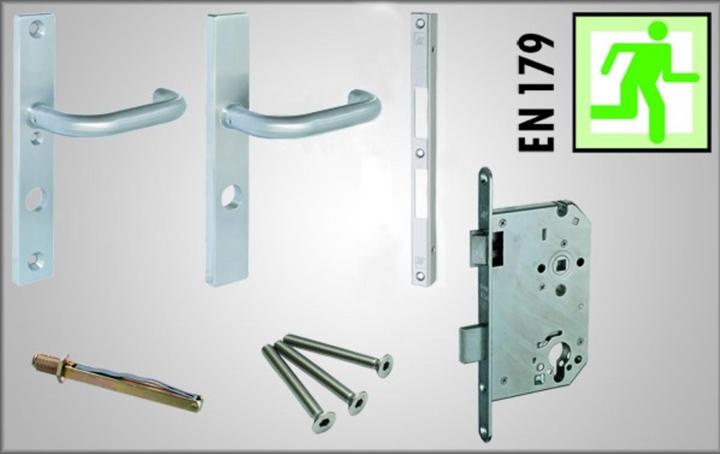 Actual product image MSL Escape route set for 1-leaf doors according to EN 179
