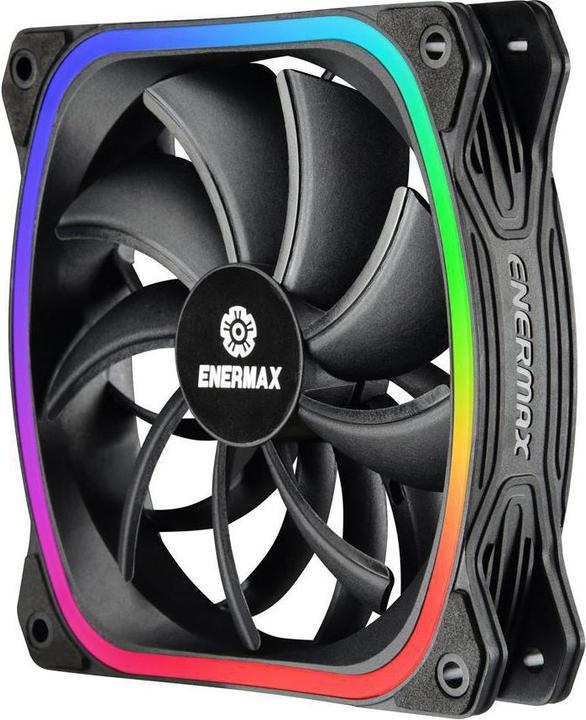 Produktbild Enermax Gehäuselüfter SquARGB 3er Pack (120 mm, 3 x)