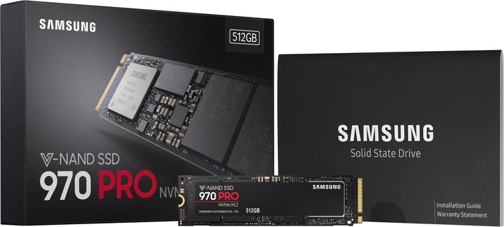 Actual product image Samsung 970 Pro (512 GB, M.2 2280)
