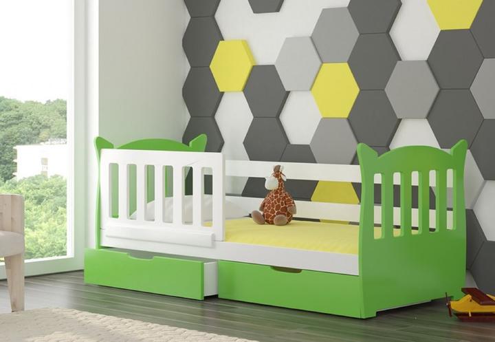 Image du produit ADRK Furniture Lit avec matelas LENA (75 x 160 cm)