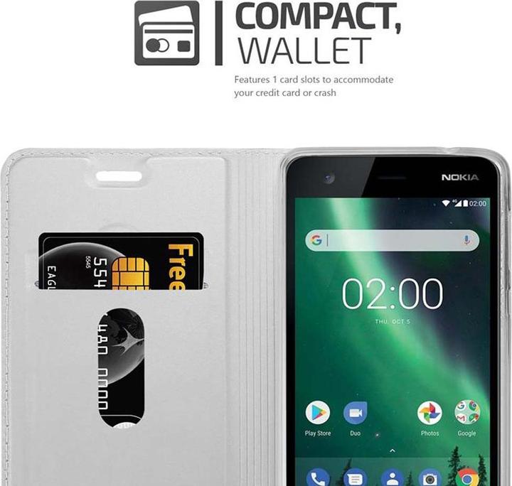 Produktbild Cadorabo Book Classy Style Cover (Nokia 2)