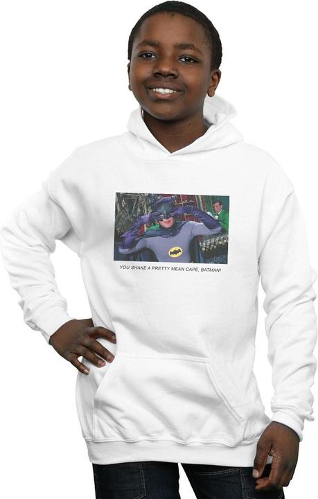 Immagine prodotto Felpa con cappuccio per ragazzi Batman Serie TV Mean Cape (128)