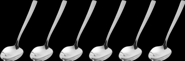 Actual product image Sambonet Rock mocha spoon set 6 pcs. (6 Piece, Scoops)