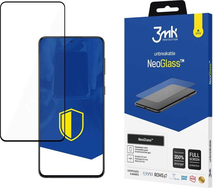 Actual product image 3MK NeoGlass flexible screen protector film (1 Piece, Samsung Galaxy S21)