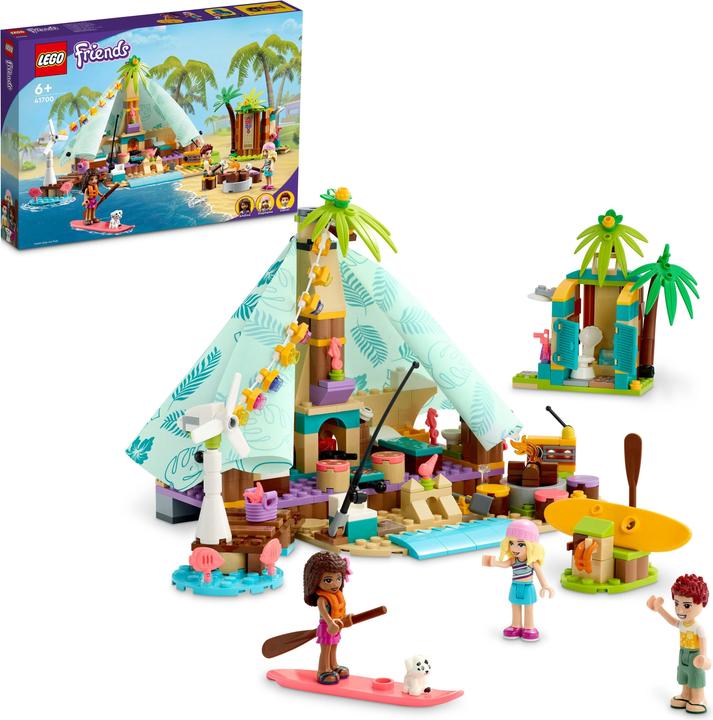 Produktbild LEGO Glamping am Strand (41700, LEGO Friends)
