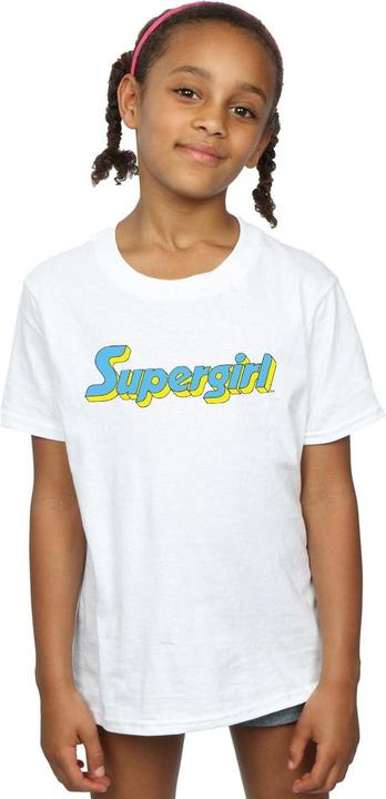 Image du produit - T-shirt SUPERGIRL TEXT LOGO - Fille (116)