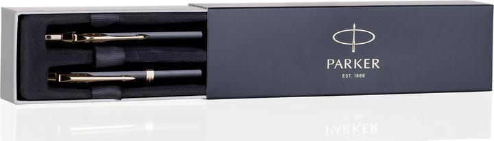 Produktbild Parker Pen 2093216 Stifte-Set (e) (Schwarz, Silber, 2 x)