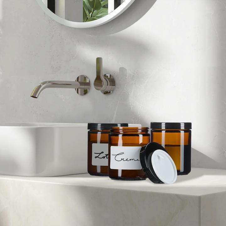 Actual product image Relaxdays 12x cream jar