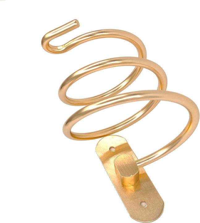 Image du produit Bate Support de sèche-cheveux Or