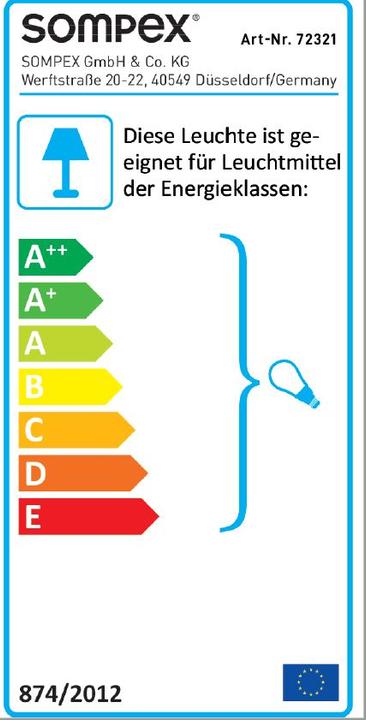 Label énergétique Sompex Dome (E27)