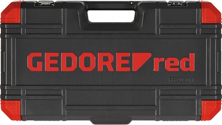 Actual product image Gedore Red red R68903011 Wheel mounting set 11 pieces (1/2", 40 Nm, 200 Nm)