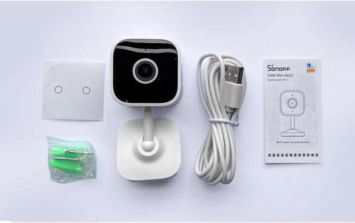 Immagine prodotto Sonoff Telecamera di sorveglianza WLAN CAM-S2 5 V 1A 5W 130° (1920 x 1080 Pixels)