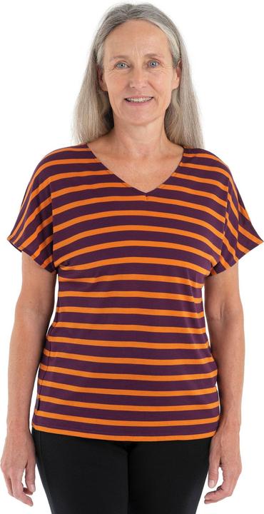 Actual product image Icebreaker W Drayden Reversible SS Top Stripe (L)