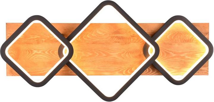Image du produit Trio Rama LED Plafonnier 32W dimmable Noir Mat blanc chaud (3200 lm)