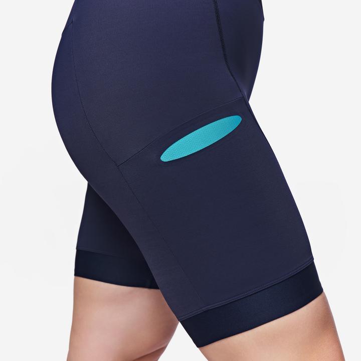 Immagine prodotto Van rysel Women'S Short-Distance Triathlon Trisuit - Navy/Orange (M)