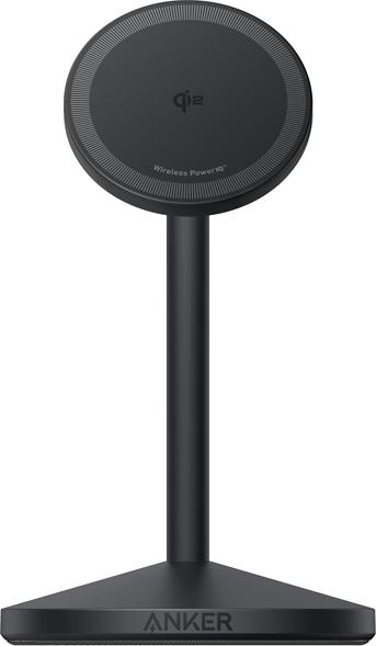 Actual product image Anker MagGo Wireless Charger Stand black (15 W)