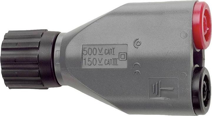 Pomona Electronics Adattatore BNC (M) isolato a doppio jack a banana