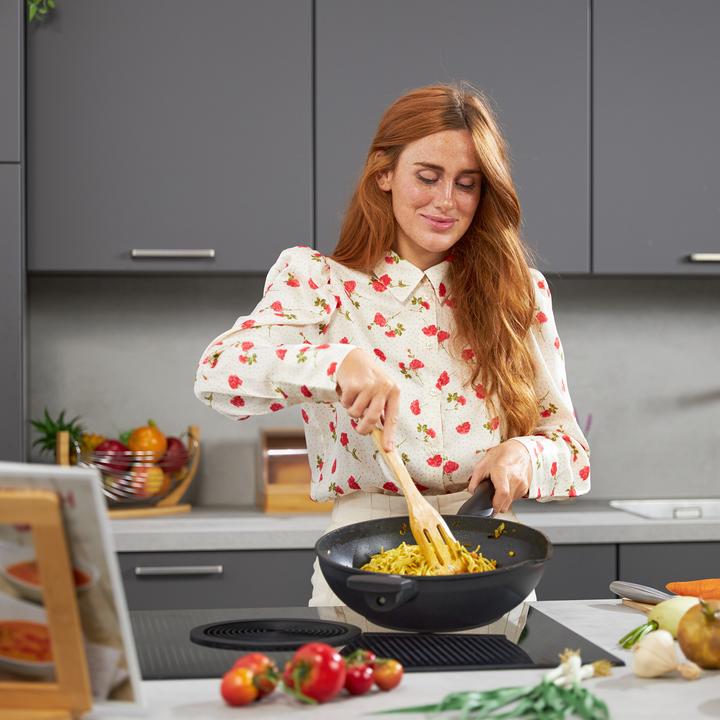Immagine prodotto Relaxdays Padella wok (30 cm, Wok, Alluminio)