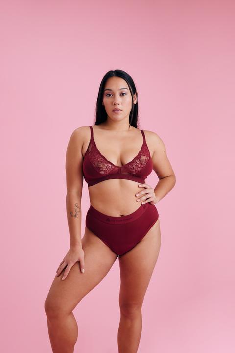 Immagine prodotto The Female Company Basic a vita alta in cotone extra forte (40)