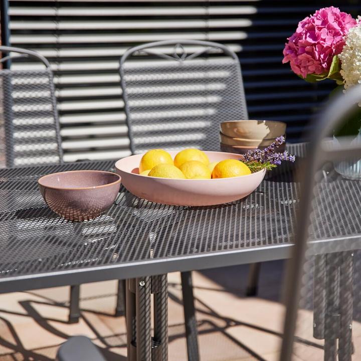 Image du produit Siena Garden Siena Elda table 140x90 cm, mat-anthracite métal déployé mat-anthracite (140 cm)