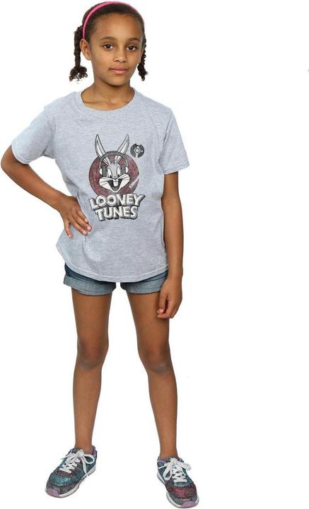 Image du produit Looney Tunes - T-shirt BUGS BUNNY CIRCLE LOGO - Fille (152, 158)